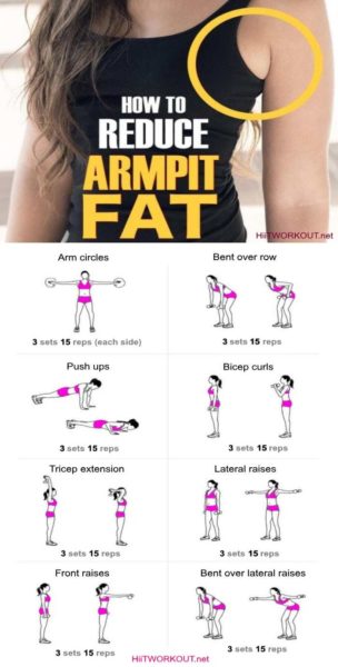 8 WORKOUTS TO GET RID OF BACK AND ARMPIT FAT IN 20 MINUTES - Gardeniaworld