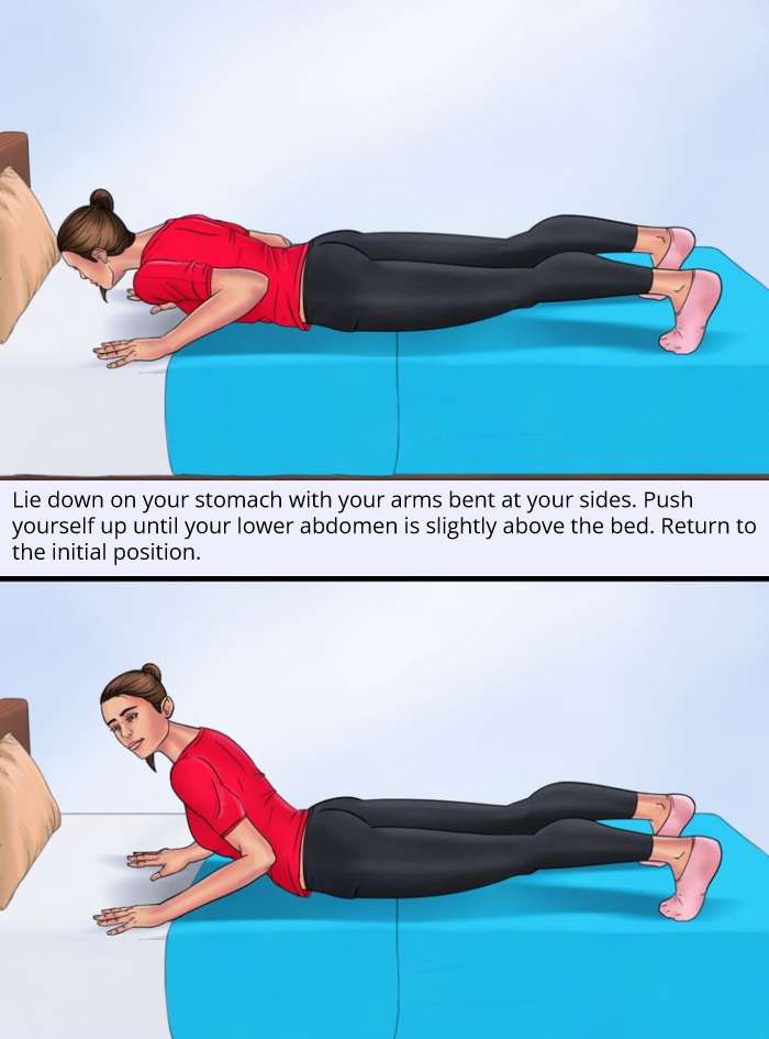 8 Exercises That You Can Literally do Without Leaving Your Bed